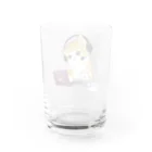 mofusandの在宅勤務のプロ、その名は猫。 Water Glass :back