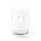 アジア言語マニアのデザイン帳のぷてぃデザイン台北 Water Glass :back