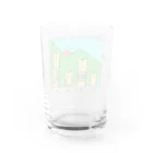 2Dうさぎの2Dうさぎ グラフ Water Glass :back