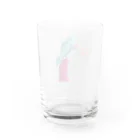 水島ひねのウオペッツ Water Glass :back