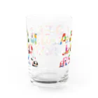 *NAGI*（ナギ）のアルファベットウサギノタマゴ Water Glass :back