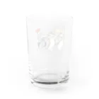 秋雨ショップの捌いて欲しい猫 Water Glass :back