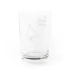 くろの時間の裏っかわ Water Glass :back