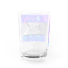 ジオラマ商店の凍  晴 Water Glass :back