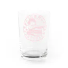 やすこーん（YASCORN）鉄道のおんな鉄道ひとり旅　スタンプ Water Glass :back