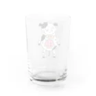 ところてんの夏の牛 Water Glass :back