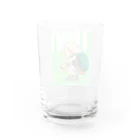 nekoのグッズスタジオの緑のトッコちゃん Water Glass :back