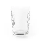 MAO NISHIDAのI LOVE BEER Water Glass :back