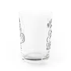 MAO NISHIDAのI LOVE BEER Water Glass :back