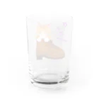 SU-KUのI can't beat sleep Ⅱ Water Glass :back