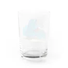 ケロンパス商店🐸🐢の黄昏バンブー Water Glass :back