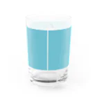 あこわーるどのお魚スープ　コップ Water Glass :back