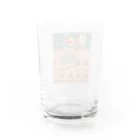 メルヘン倶楽部のレトロなクレープ屋さんの看板娘 Water Glass :back