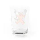 サメ わりとおもいのとらイデント Water Glass :back