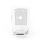 Licca's Lickのリッカーズロゴ&文字 Water Glass :back