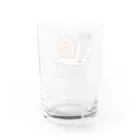 松もん堂の第一進化カタツムリ Water Glass :back