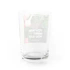 Base Side FarmとAtsueのShopのBasesidefarm You are what you eat  Water Glass :back