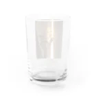 gu_shan_の夕暮れにのびる直線 Water Glass :back