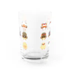 まっふるのドットキンカブラザーズ（前後） Water Glass :back