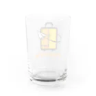 MMD商事の「まことりっぷ」ロゴ入りオリジナルグラス グラス反対面