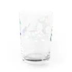 リズさんち🦜👶✨のサザコバルトちゃんティータイム Water Glass :back