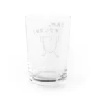 miyakoyanの頑張れ！ホームベースくん！ Water Glass :back