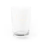 It is Tomfy here.のカピバラベーカリーロゴ Water Glass :back