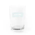 とあるかふぇのますたーの카페인 컨트롤　看板　カフェインコントロール Water Glass :back