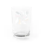 LOTORIの鷺の婚姻色パレット Water Glass :back