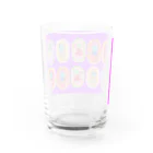 カエルがモチーフの世界にひとつだけのオリジナルデザイングッズのカエルちゃんシリーズ Water Glass :back