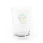 丘沢屋のROCK　緑 Water Glass :back