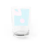 すいすいおよぐのポップなさくらんぼ Water Glass :back