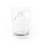 EASEの文鳥カーフキック Water Glass :back