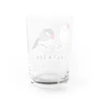 EASEの文鳥カーフキック Water Glass :back