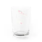 Coshi-Mild-Wildの丹頂&三色_B Water Glass :back