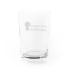 らら屋さんのかっこいいららたんグラス Water Glass :back