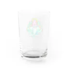 SS OTOKO & MAKIARTのアマビエちゃん Water Glass :back