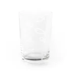 かぶとらのおさかな　たくさん Water Glass :back