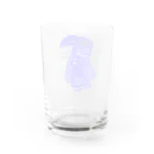 ウサネコのウェザーず＊ドシャブリさん Water Glass :back