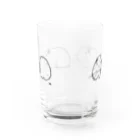ねずりすSHOPの４面グンディ Water Glass :back