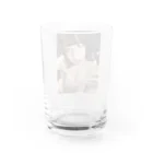 りるさろめのおっぱい女と一緒に酒が飲めるグラス Water Glass :back