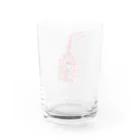 akikostyの昭和レトロなコラージュタグ№1 Water Glass :back