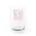 大寒波露営のThe Slit-Mouthed Woman Water Glass :back