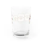 ジーナショップ(たぬき多め)のゴレンジャーたぬき Water Glass :back