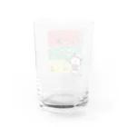 smiletaroの食育にゃんこ Water Glass :back