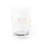 DSRN shopの仲良しの三匹犬 Water Glass :back