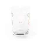 KumaJirushi*のナチュかわ♡うさたんず Water Glass :back