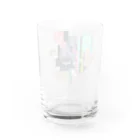 TOMOMIMASUDA-GOODSSTOREの「めんどくさいばっか言う人のところにはめんどくさいしかやってこない。ねえ気付いてる？」 ステッカー Water Glass :back