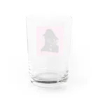 aoのX pink Water Glass :back