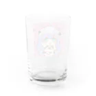 ゆきんこのお店SUZURI支店のセクシー牛ちゃん Water Glass :back